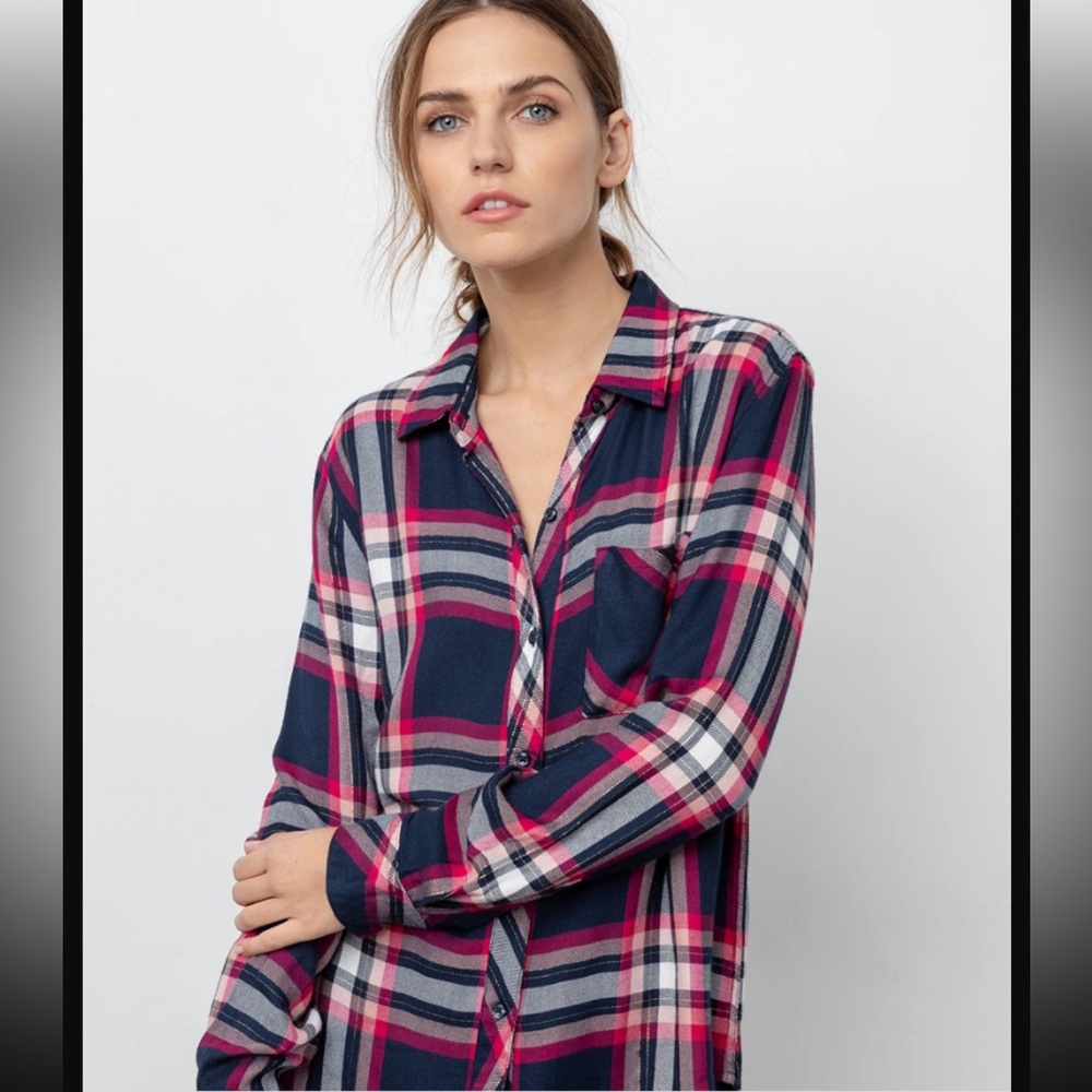RAILS LONG SLEEVE PLAID BUTTON-DOWN SHIRT